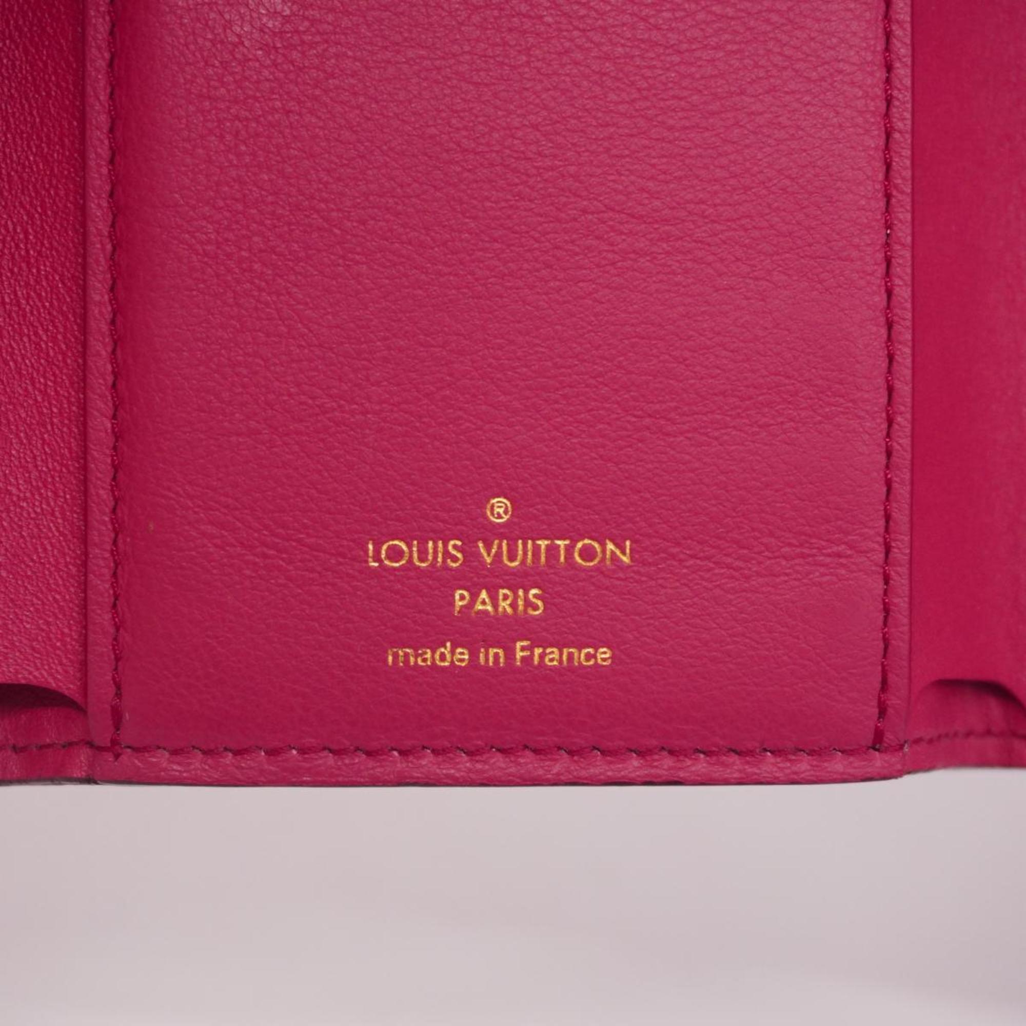 ルイ・ヴィトン(Louis Vuitton) ルイ・ヴィトン 三つ折り財布 ポルトフォイユカプシーヌコンパクト M62157 ノワールレディース