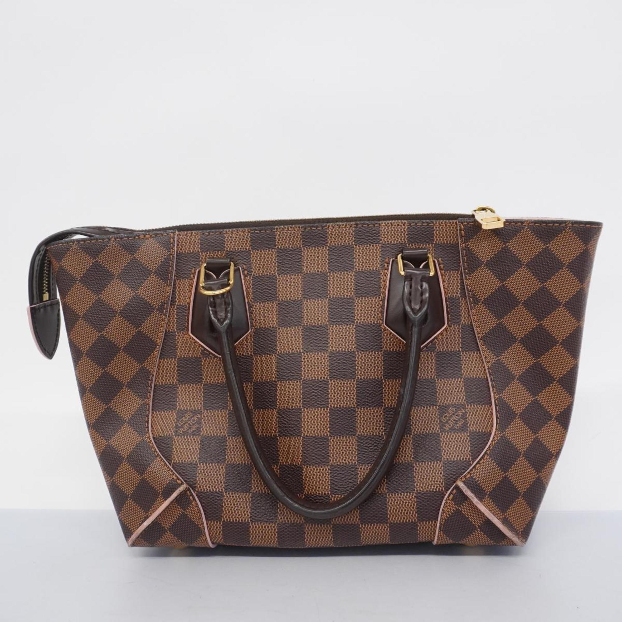 ルイ・ヴィトン(Louis Vuitton) ルイ・ヴィトン ハンドバッグ ダミエ カイサトートPM N41554 エベヌ ローズバレリーヌレディース