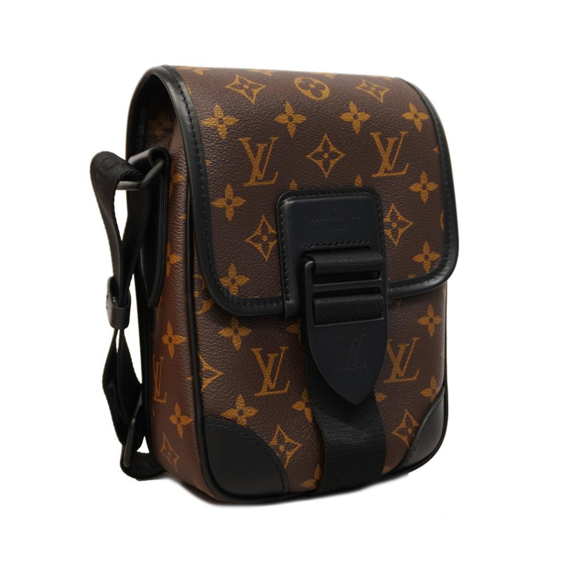 ルイ・ヴィトン(Louis Vuitton) ルイ・ヴィトン ショルダーバッグ モノグラム アーチー M46442 ブラウン ブラックメンズ