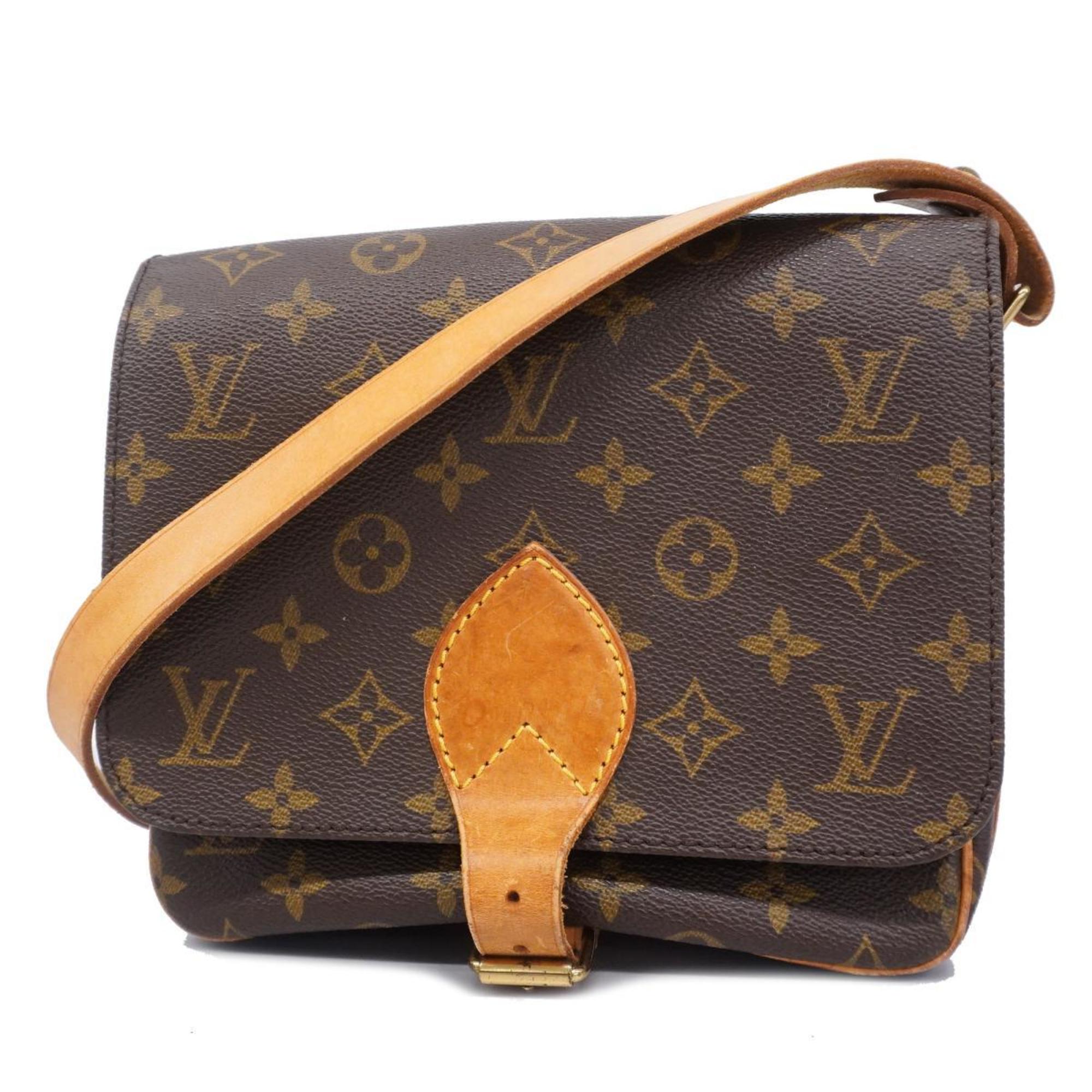 ルイ・ヴィトン(Louis Vuitton) ルイ・ヴィトン ショルダーバッグ モノグラム カルトシエールMM M51253 ブラウンレディース