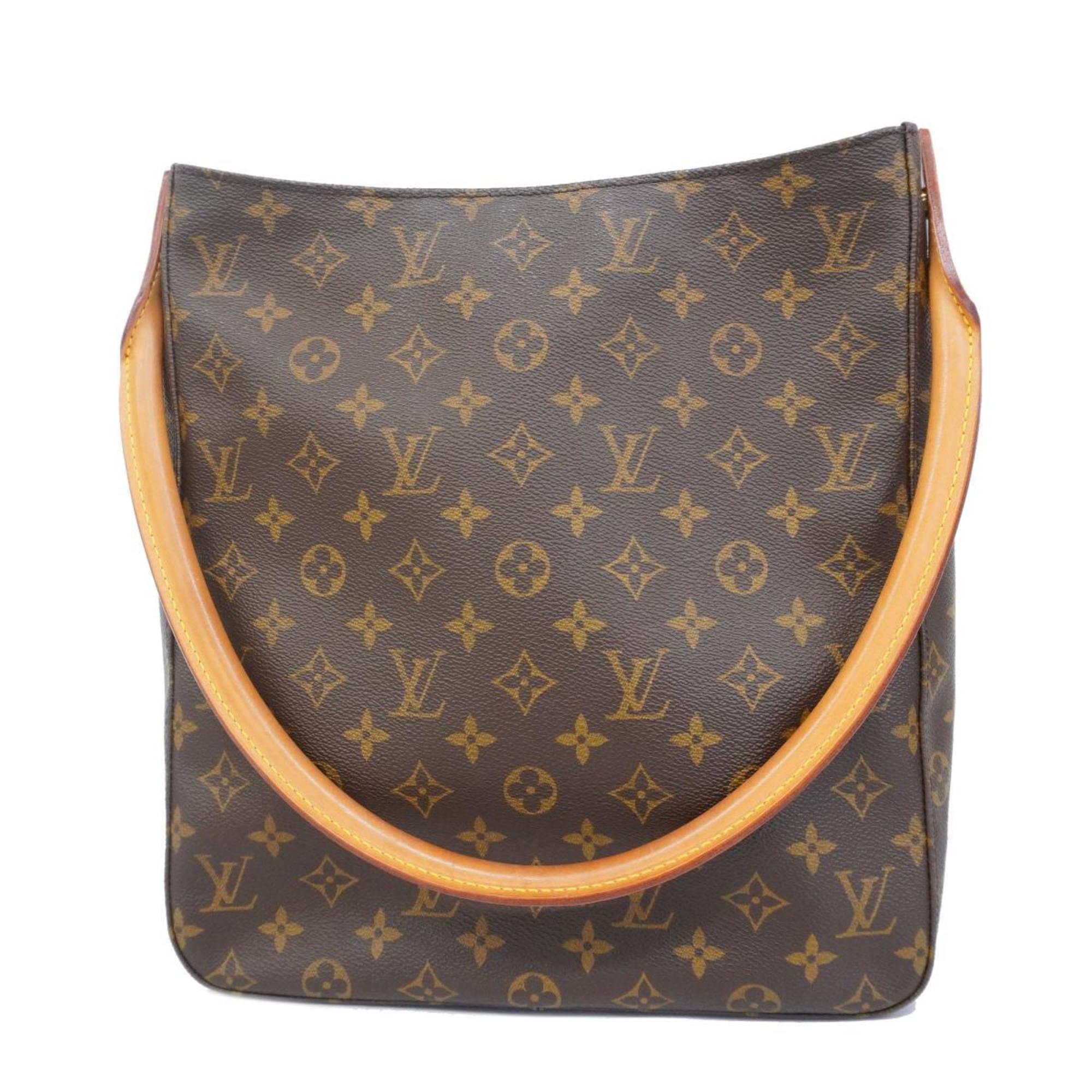 ルイ・ヴィトン(Louis Vuitton) ルイ・ヴィトン ショルダーバッグ モノグラム ルーピングGM M51145 ブラウンレディース