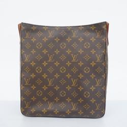 ルイ・ヴィトン(Louis Vuitton) ルイ・ヴィトン ショルダーバッグ モノグラム ルーピングGM M51145 ブラウンレディース