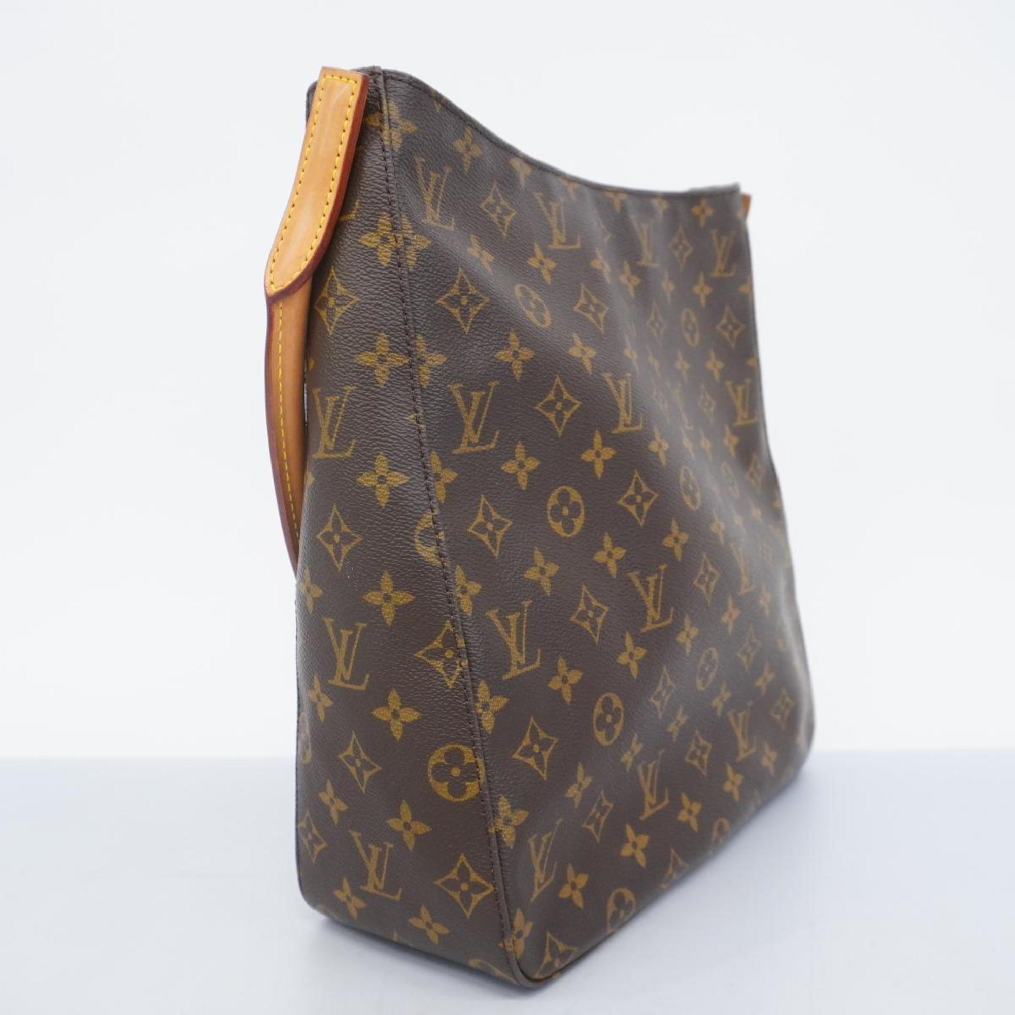 ルイ・ヴィトン(Louis Vuitton) ルイ・ヴィトン ショルダーバッグ モノグラム ルーピングGM M51145 ブラウンレディース