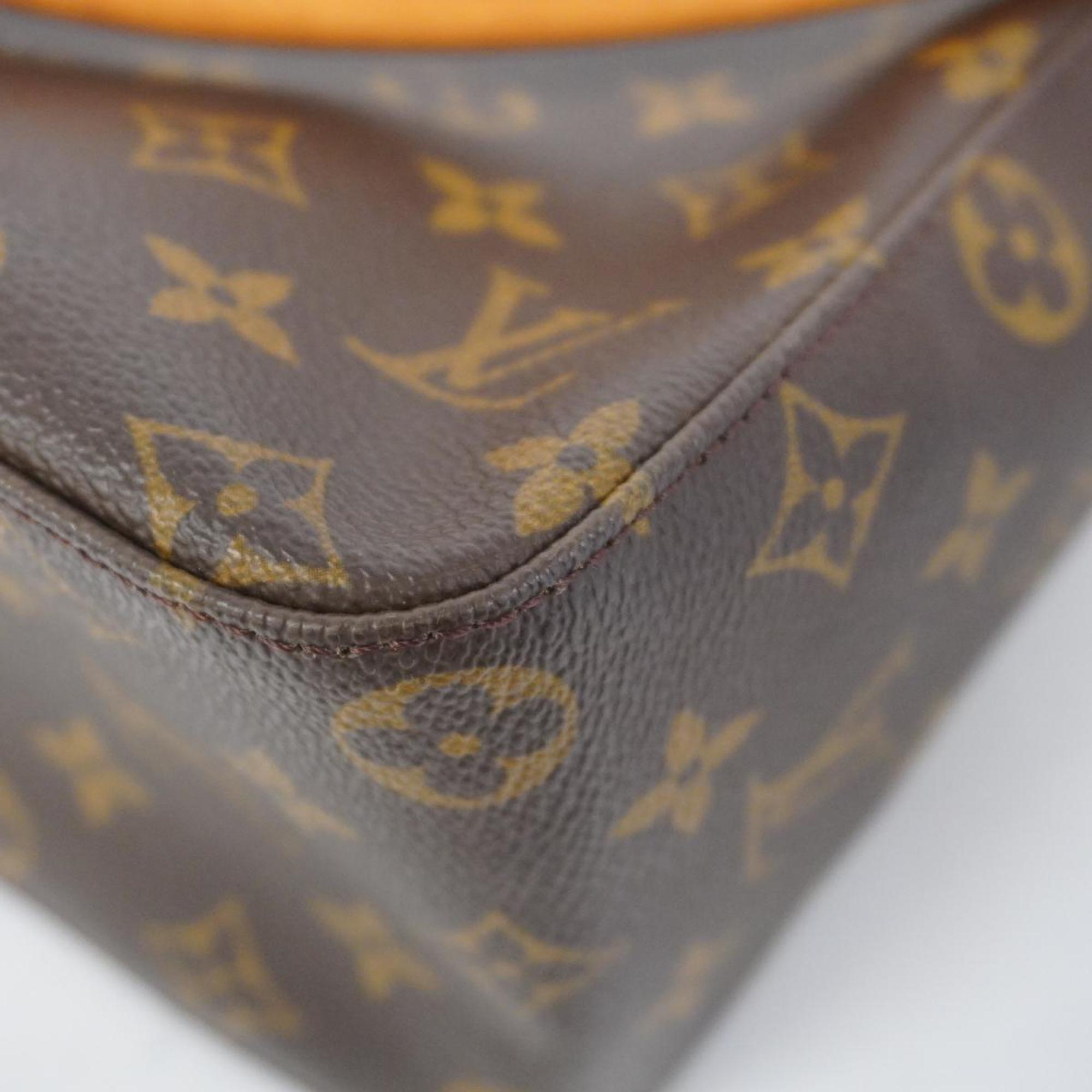 ルイ・ヴィトン(Louis Vuitton) ルイ・ヴィトン ショルダーバッグ モノグラム ルーピングGM M51145 ブラウンレディース