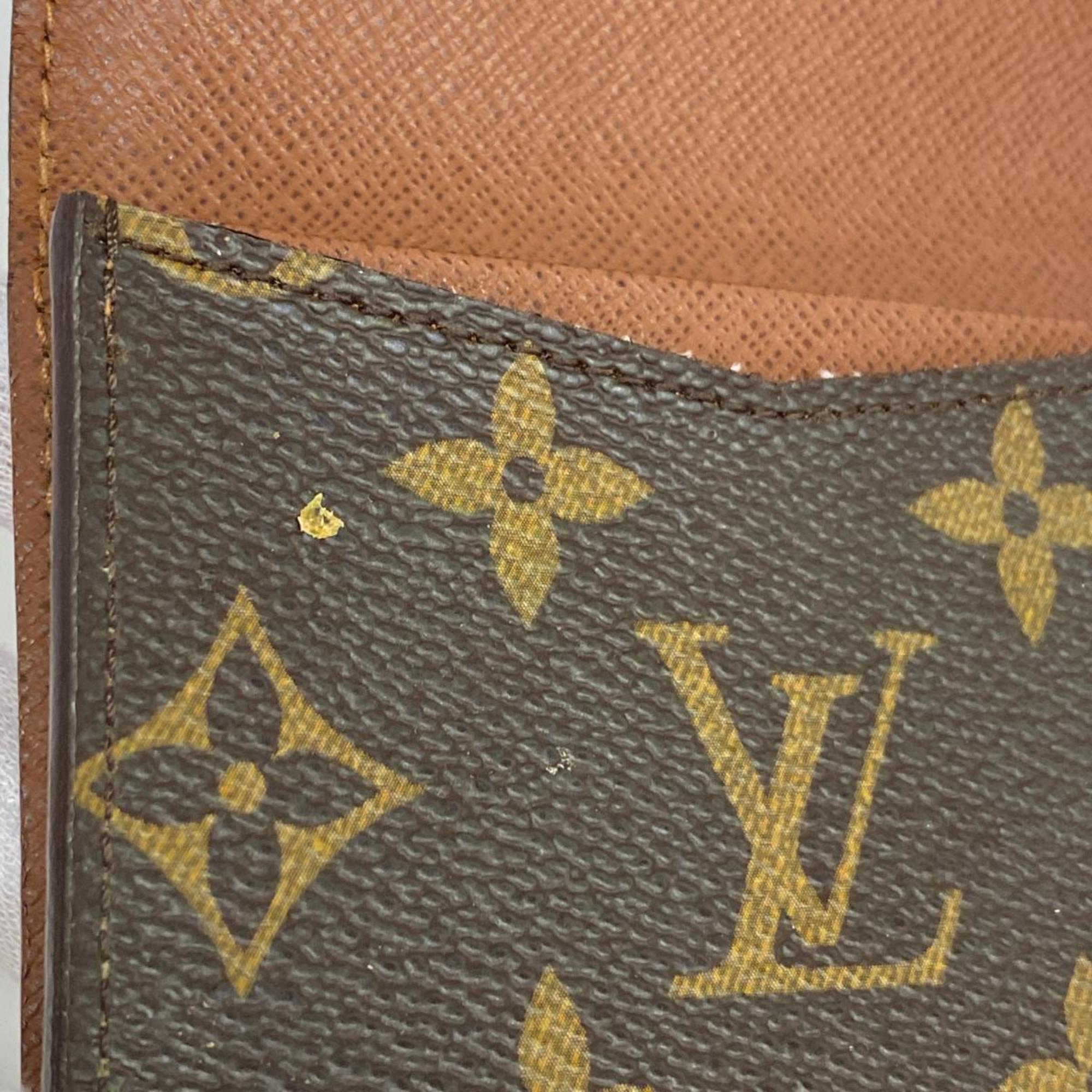 ルイ・ヴィトン(Louis Vuitton) ルイ・ヴィトン 名刺入れ モノグラム アンヴェロップカルトドゥヴィジット M62920 ブラウンメンズ レディース