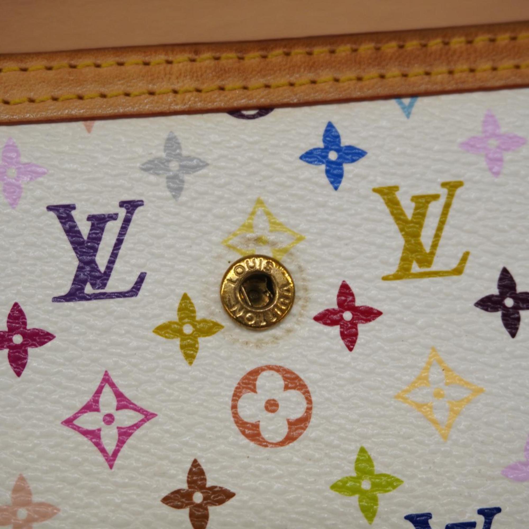 ルイ・ヴィトン(Louis Vuitton) ルイ・ヴィトン 三つ折り長財布 モノグラム・マルチカラー ポルトトレゾール インターナショナル M92659 ブロンレディース