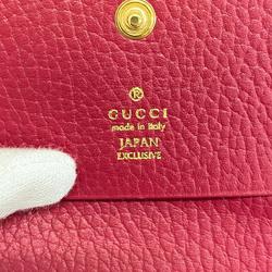 グッチ(Gucci) グッチ 名刺入れ GGマーモント 739525 レザー ブラック   メンズ レディース