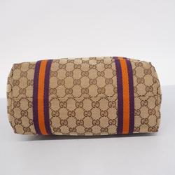 グッチ(Gucci) グッチ トートバッグ GGキャンバス 137396 キャンバス ブラウン   レディース