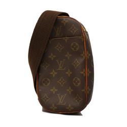 ルイ・ヴィトン(Louis Vuitton) ルイ・ヴィトン ボディバッグ モノグラム ポシェットガンジュ M51870 ブラウンメンズ レディース