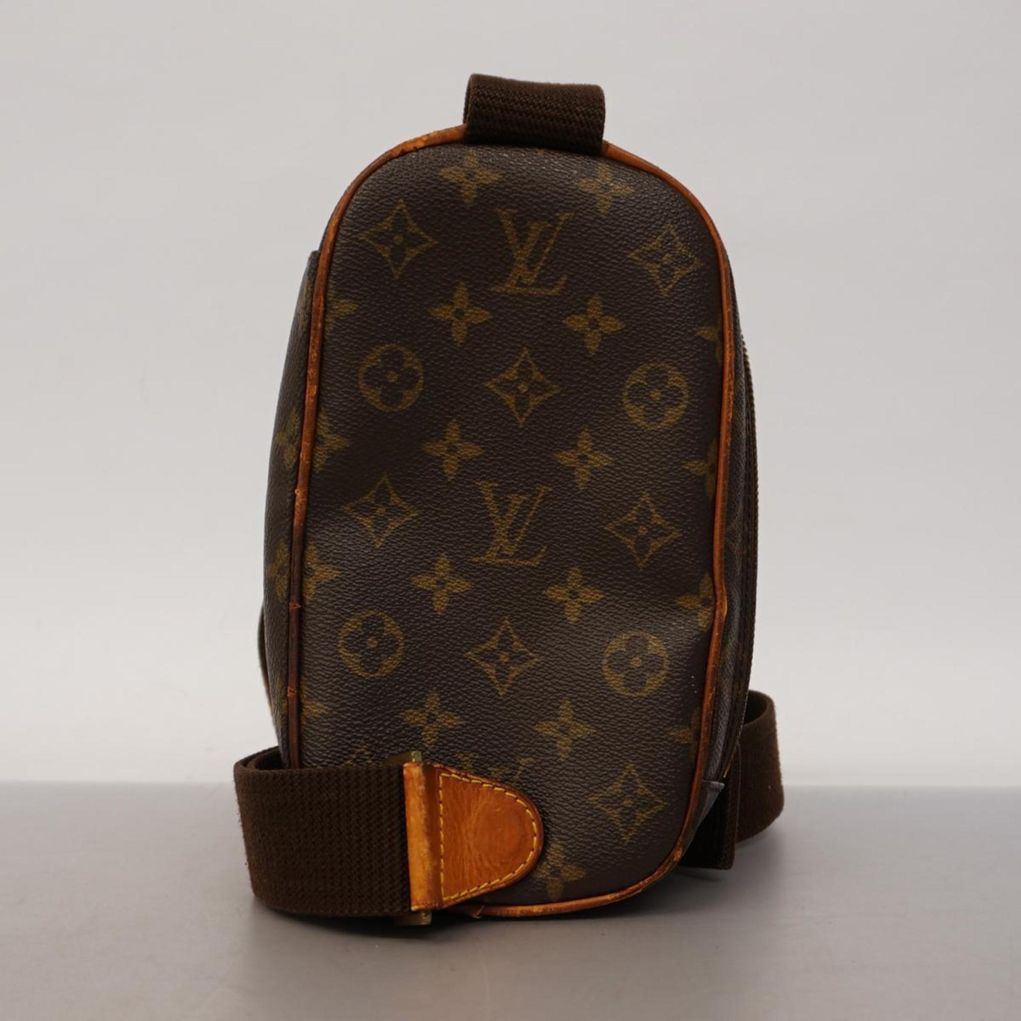 ルイ・ヴィトン(Louis Vuitton) ルイ・ヴィトン ボディバッグ モノグラム ポシェットガンジュ M51870 ブラウンメンズ レディース