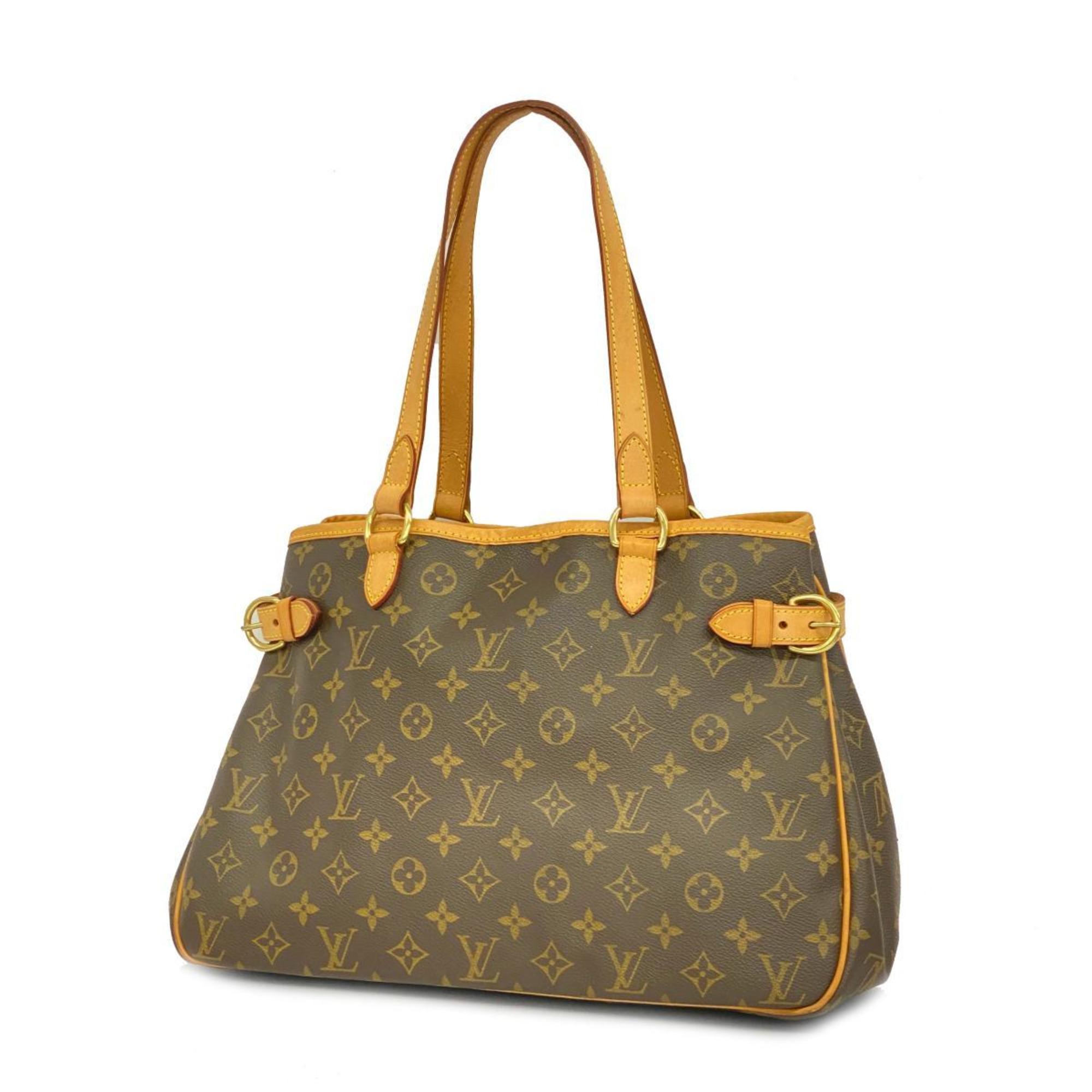 ルイ・ヴィトン(Louis Vuitton) ルイ・ヴィトン トートバッグ モノグラム バティニョールオリゾンタル M51154 ブラウンレディース