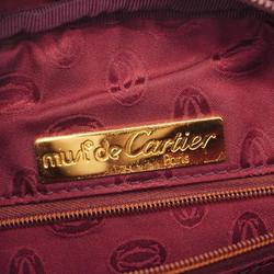 カルティエ(Cartier) カルティエ ショルダーバッグ マスト レザー ボルドー   レディース