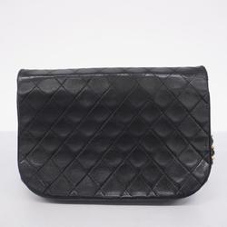 シャネル(Chanel) シャネル ショルダーバッグ マトラッセ ラムスキン ブラック   レディース