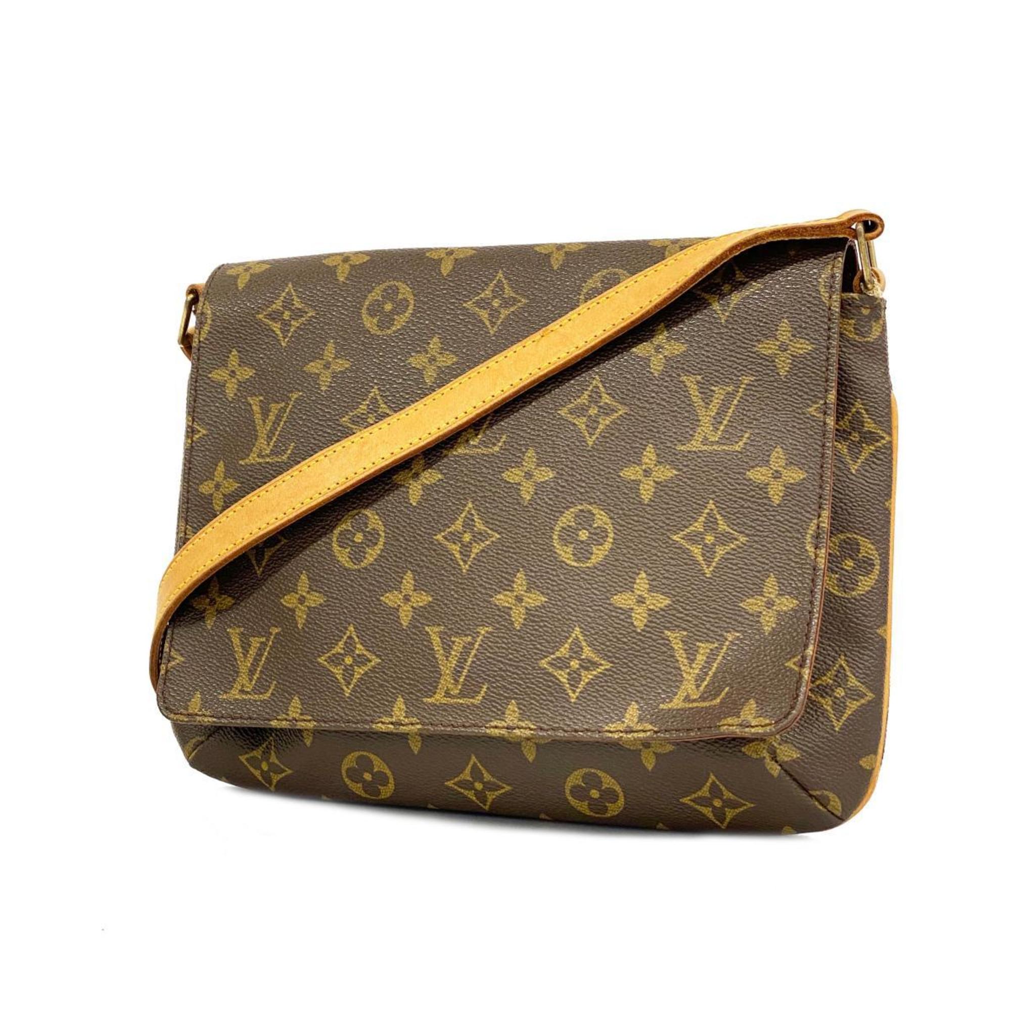 ルイ・ヴィトン(Louis Vuitton) ルイ・ヴィトン ショルダーバッグ モノグラム ミュゼットタンゴショートストラップ M51257  ブラウンレディース | eLADY Globazone