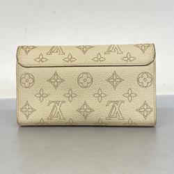 ルイ・ヴィトン(Louis Vuitton) ルイ・ヴィトン 長財布 マヒナ ポルトフォイユイリス M60177 イヴォワールレディース