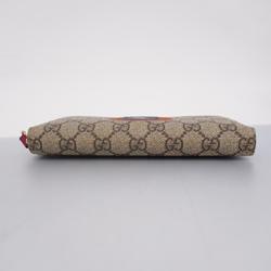 グッチ(Gucci) グッチ 長財布 GGスプリーム 499382  ベージュ レッド   レディース