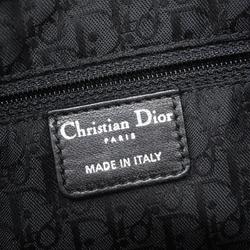 クリスチャン・ディオール(Christian Dior) クリスチャンディオール ハンドバッグ カナージュ レザー ブラック   レディース