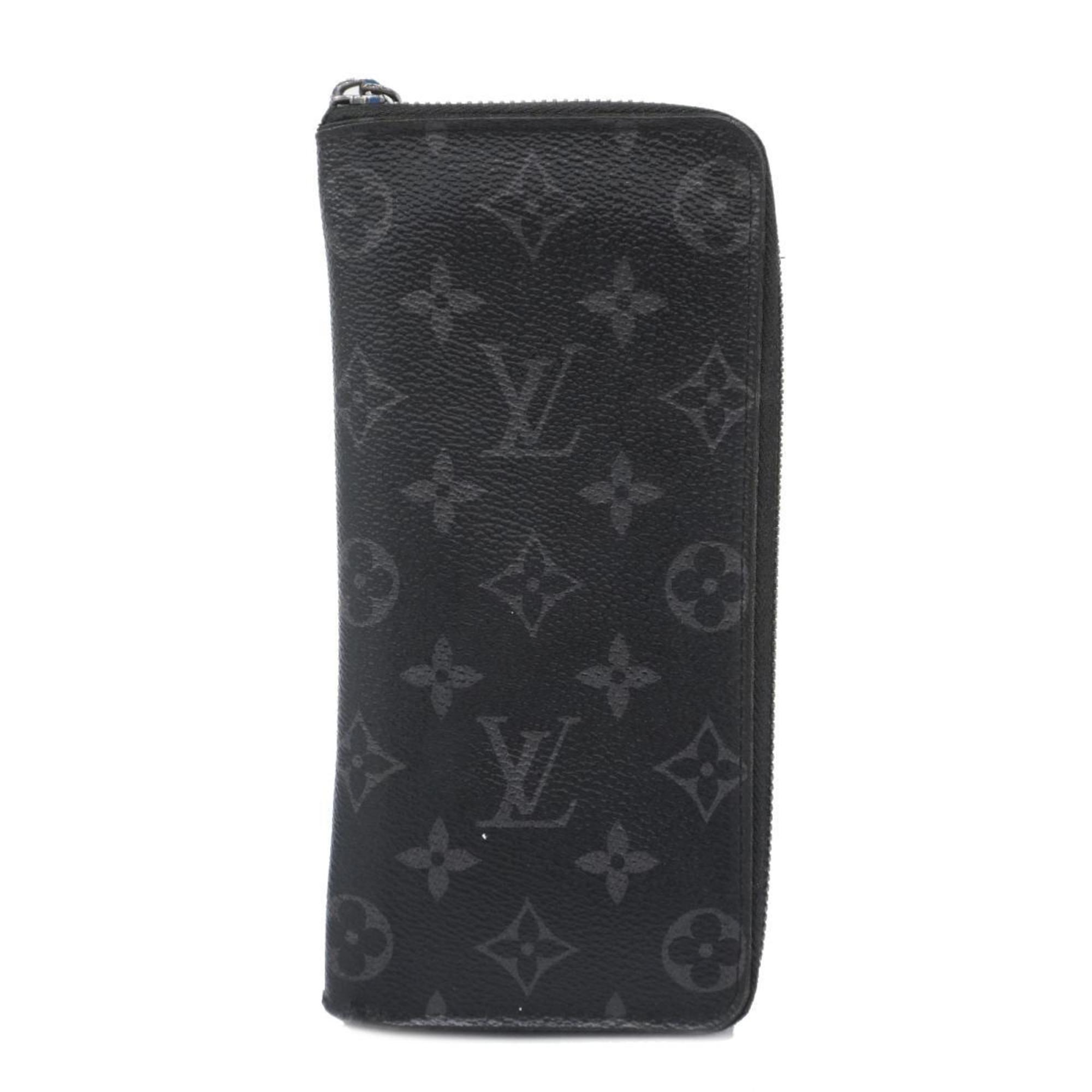 ルイ・ヴィトン(Louis Vuitton) ルイ・ヴィトン 長財布 モノグラム・エクリプス ジッピーウォレットヴェルティカル M62295 ブラックメンズ