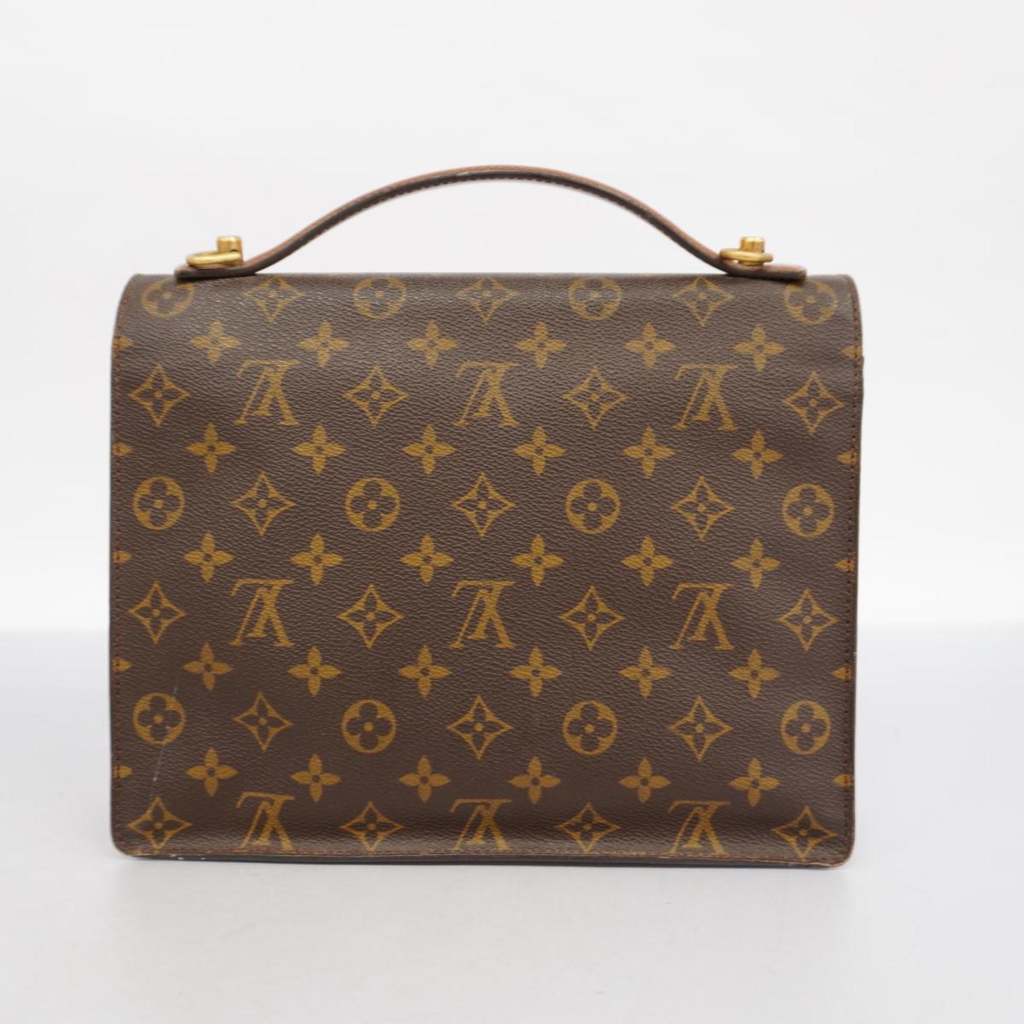 ルイ・ヴィトン(Louis Vuitton) ルイ・ヴィトン ハンドバッグ モノグラム モンソー28 M51185 ブラウンレディース