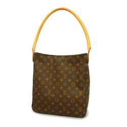 ルイ・ヴィトン(Louis Vuitton) ルイ・ヴィトン ショルダーバッグ モノグラム ルーピングGM M51145 ブラウンレディース