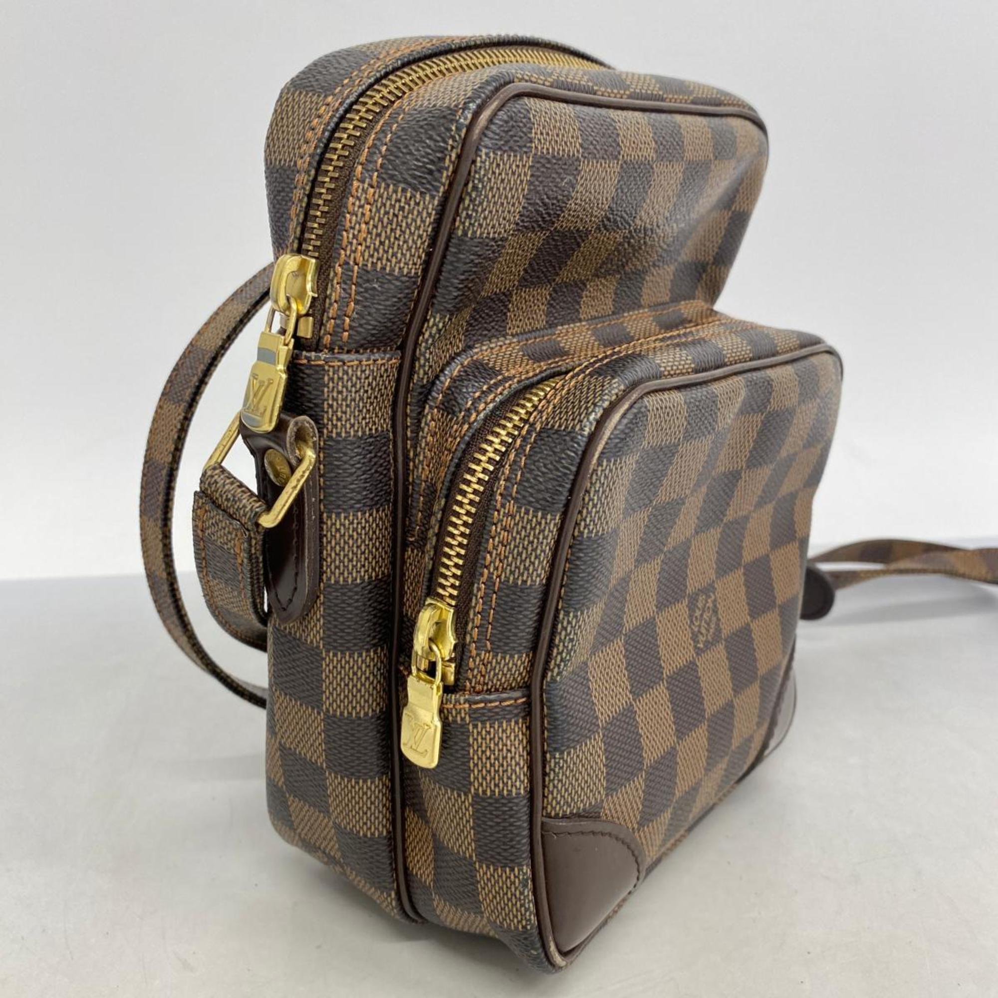 ルイ・ヴィトン(Louis Vuitton) ルイ・ヴィトン ショルダーバッグ ダミエ アマゾン N48074 エベヌ SPOレディース