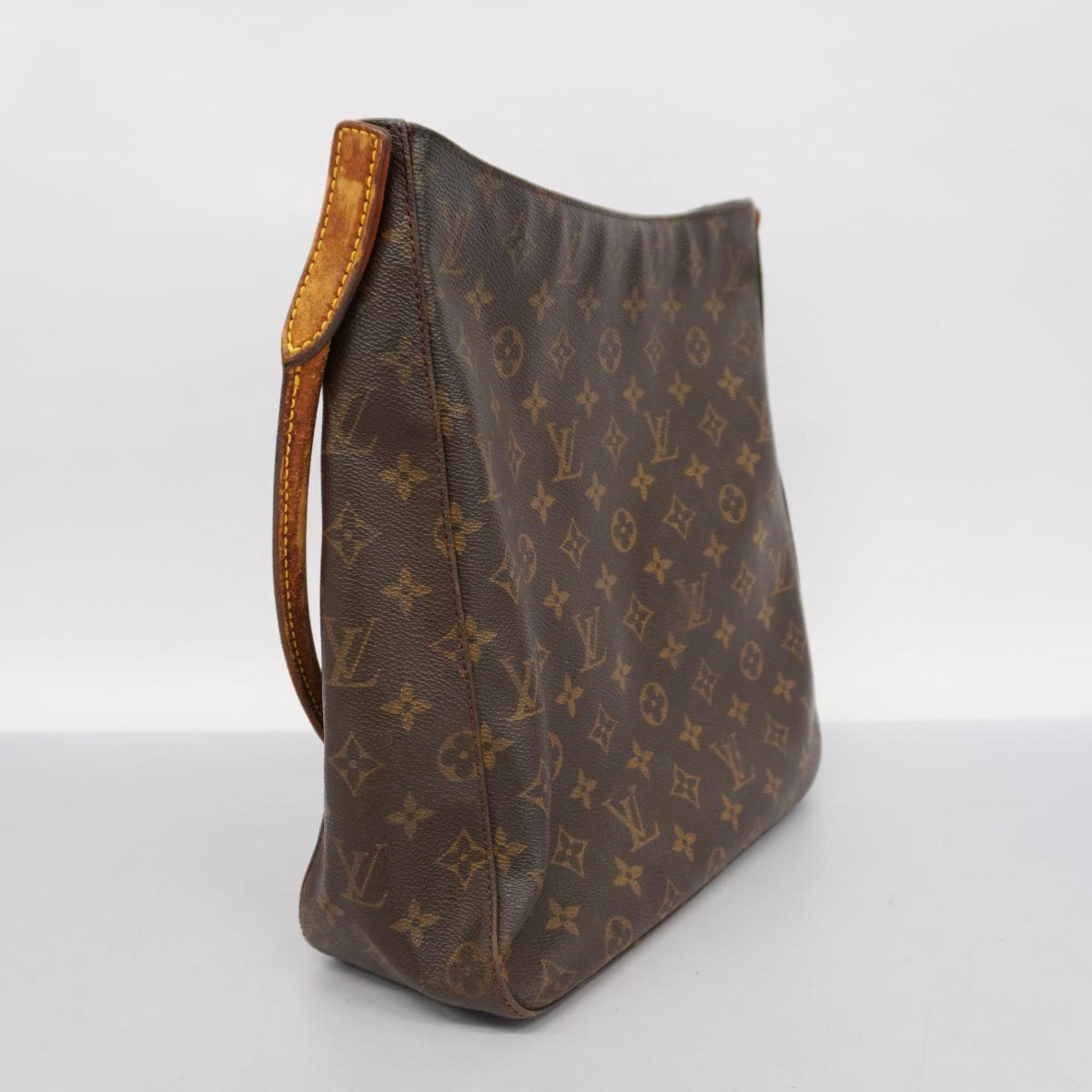 ルイ・ヴィトン(Louis Vuitton) ルイ・ヴィトン ショルダーバッグ モノグラム ルーピングGM M51145 ブラウンレディース