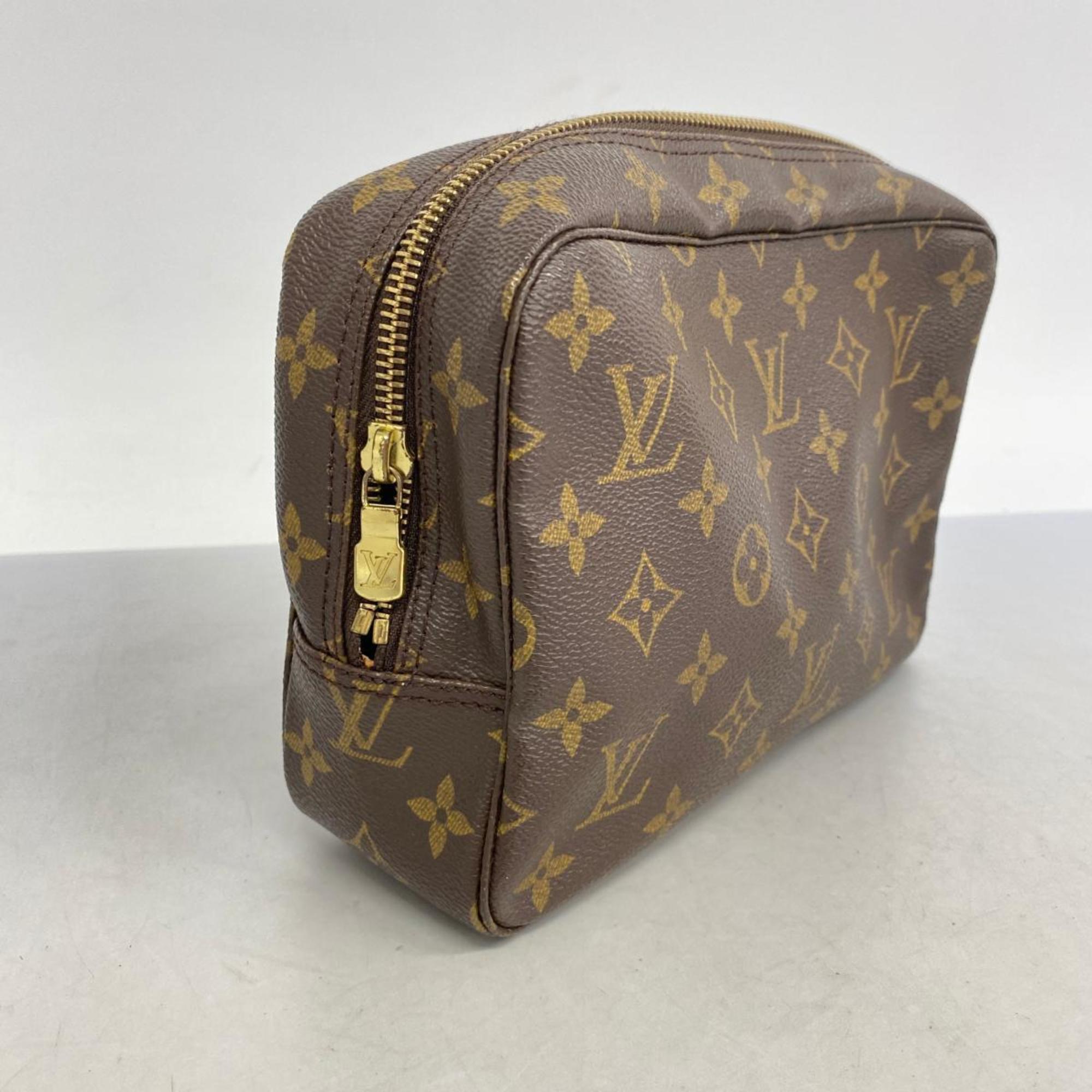 ルイ・ヴィトン(Louis Vuitton) ルイ・ヴィトン ポーチ モノグラム トゥルーストワレット23 M47524 ブラウンレディース