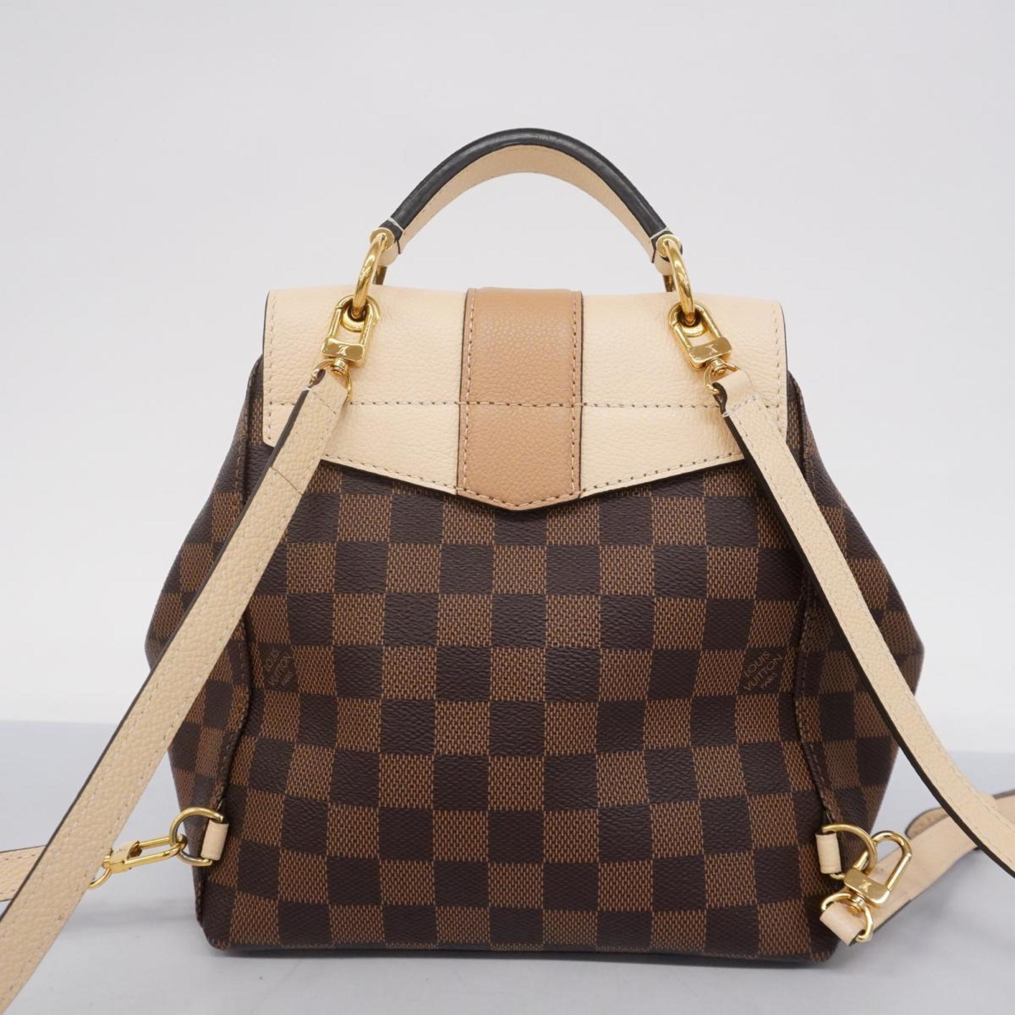 ルイ・ヴィトン(Louis Vuitton) ルイ・ヴィトン リュックサック ダミエ クラプトン バックパック N42259 エベヌ クレームレディース