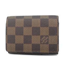 ルイ・ヴィトン(Louis Vuitton) ルイ・ヴィトン 名刺入れ ダミエ アンヴェロップカルトドゥヴィジット N62920 エベヌメンズ レディース