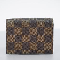 ルイ・ヴィトン(Louis Vuitton) ルイ・ヴィトン 名刺入れ ダミエ アンヴェロップカルトドゥヴィジット N62920 エベヌメンズ レディース