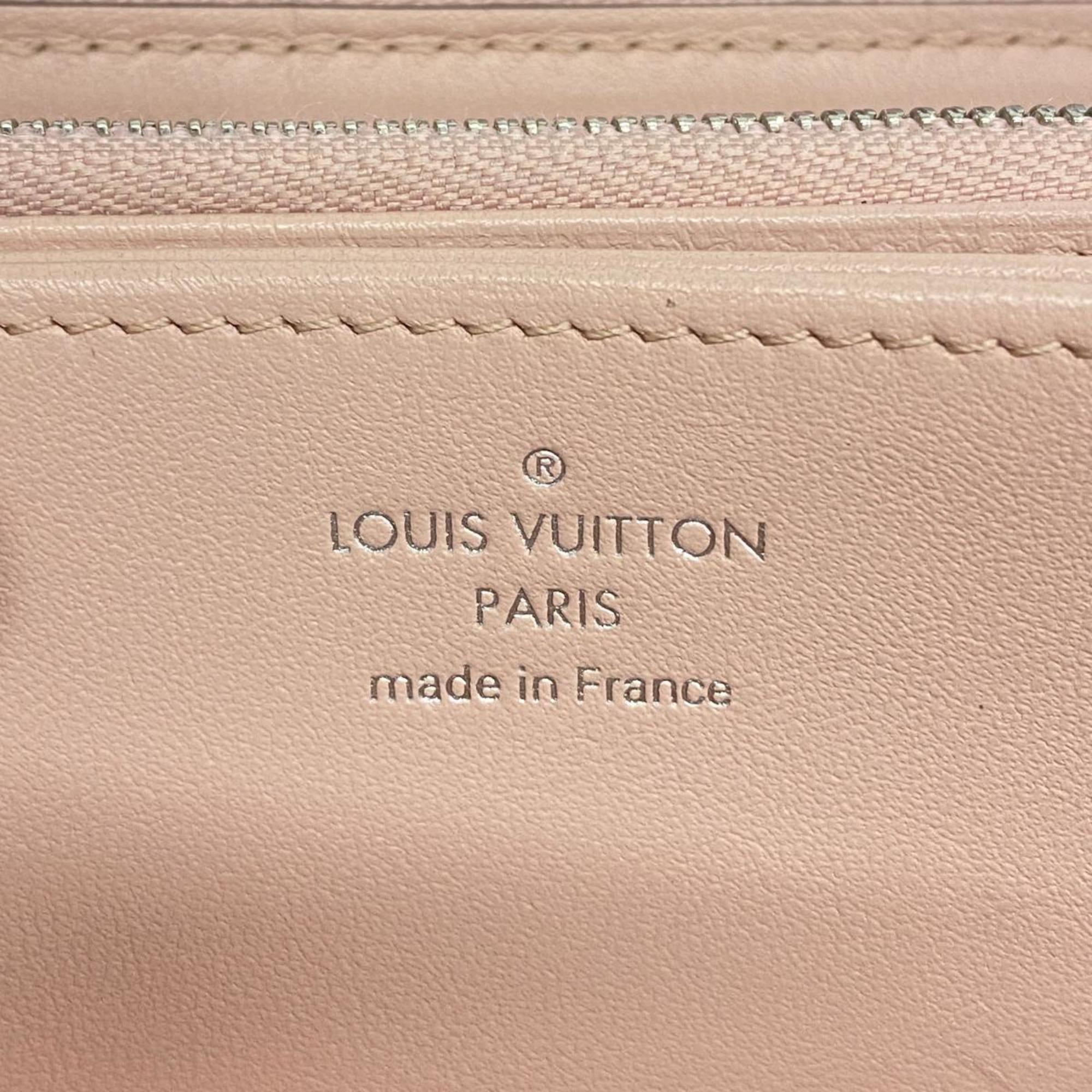 ルイ・ヴィトン(Louis Vuitton) ルイ・ヴィトン 長財布 マヒナ ジッピーウォレット M82755 ローズジャスミンレディース