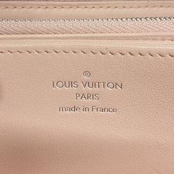 ルイ・ヴィトン(Louis Vuitton) ルイ・ヴィトン 長財布 マヒナ ジッピーウォレット M82755 ローズジャスミンレディース