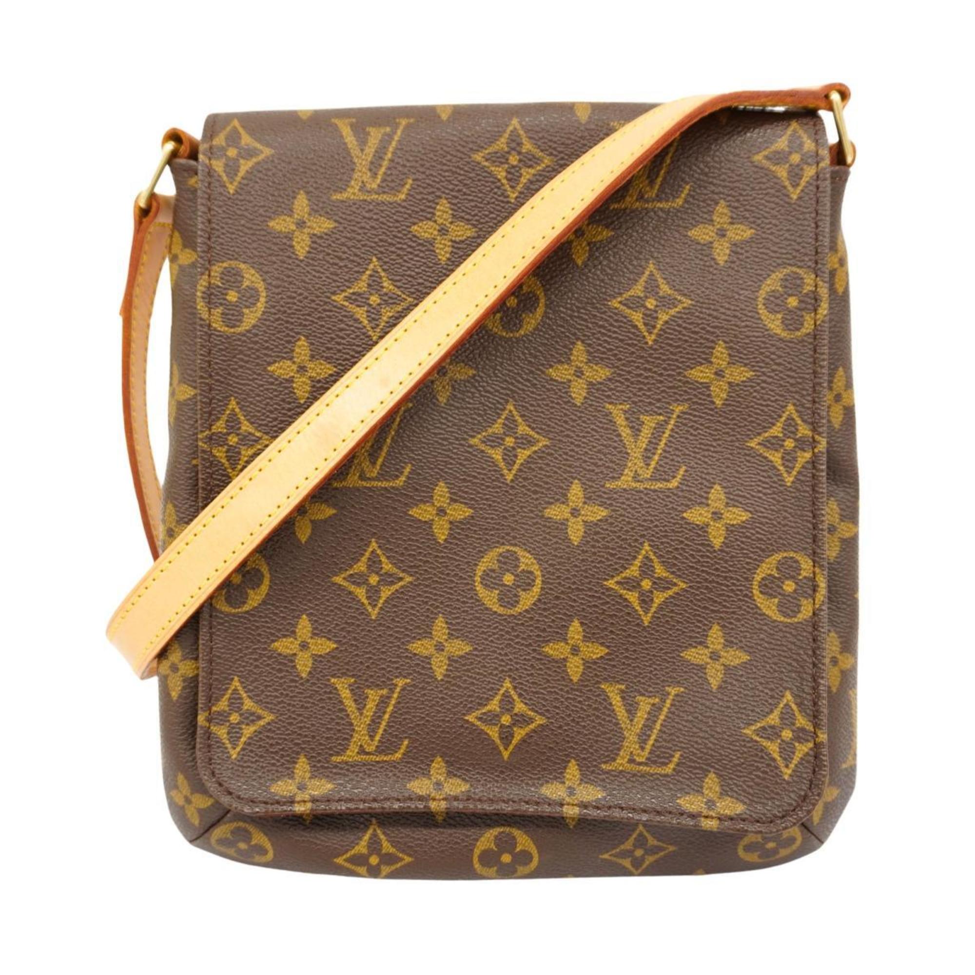 ルイ・ヴィトン(Louis Vuitton) ルイ・ヴィトン ショルダーバッグ モノグラム ミュゼットサルサショートストラップ M51258  ブラウンレディース | eLADY Globazone