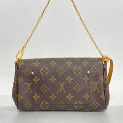 ルイ・ヴィトン(Louis Vuitton) ルイ・ヴィトン ハンドバッグ モノグラム フェイボリットPM M40717 ブラウンレディース