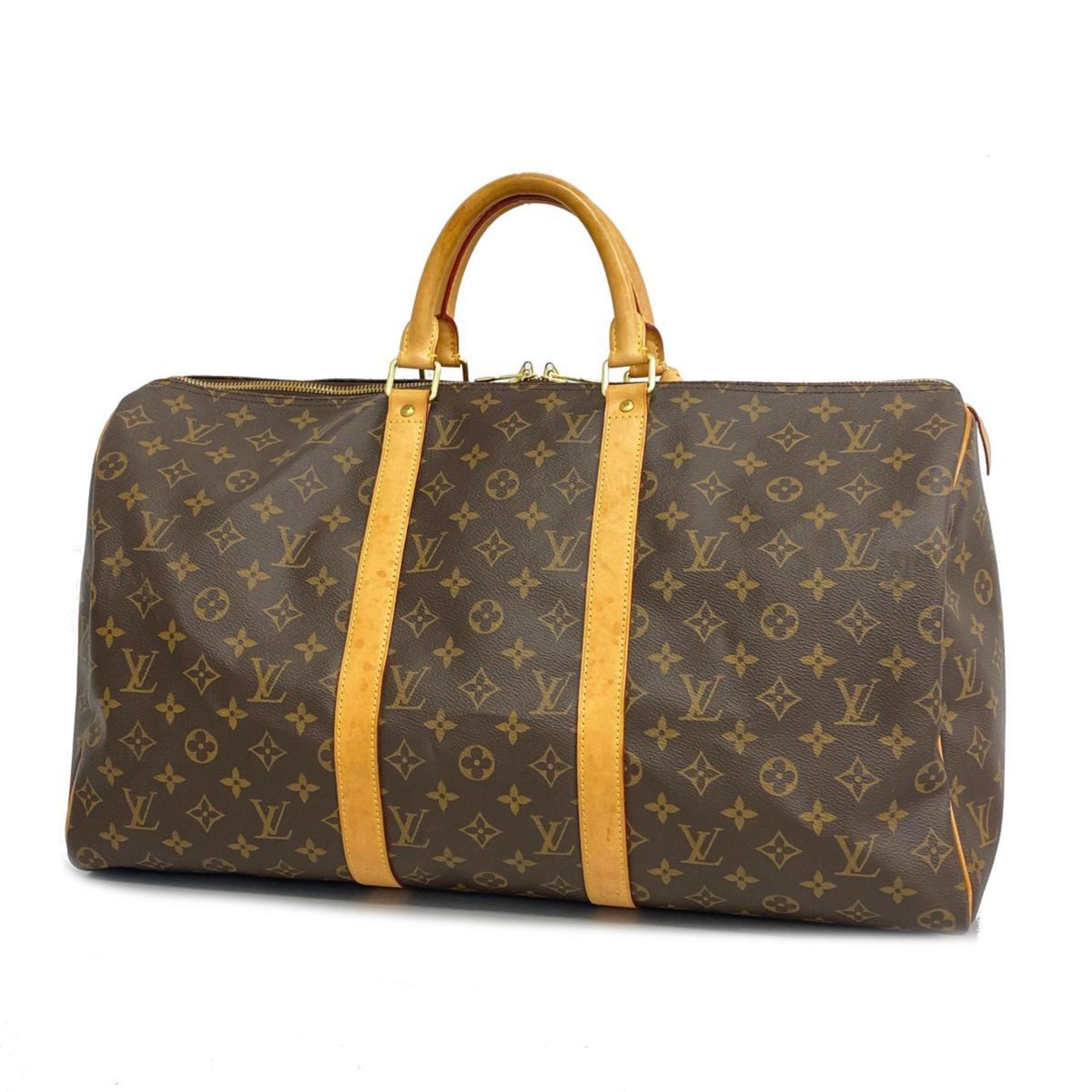 ルイ・ヴィトン(Louis Vuitton) ルイ・ヴィトン ボストンバッグ モノグラム キーポル50 M41426 ブラウンメンズ レディース