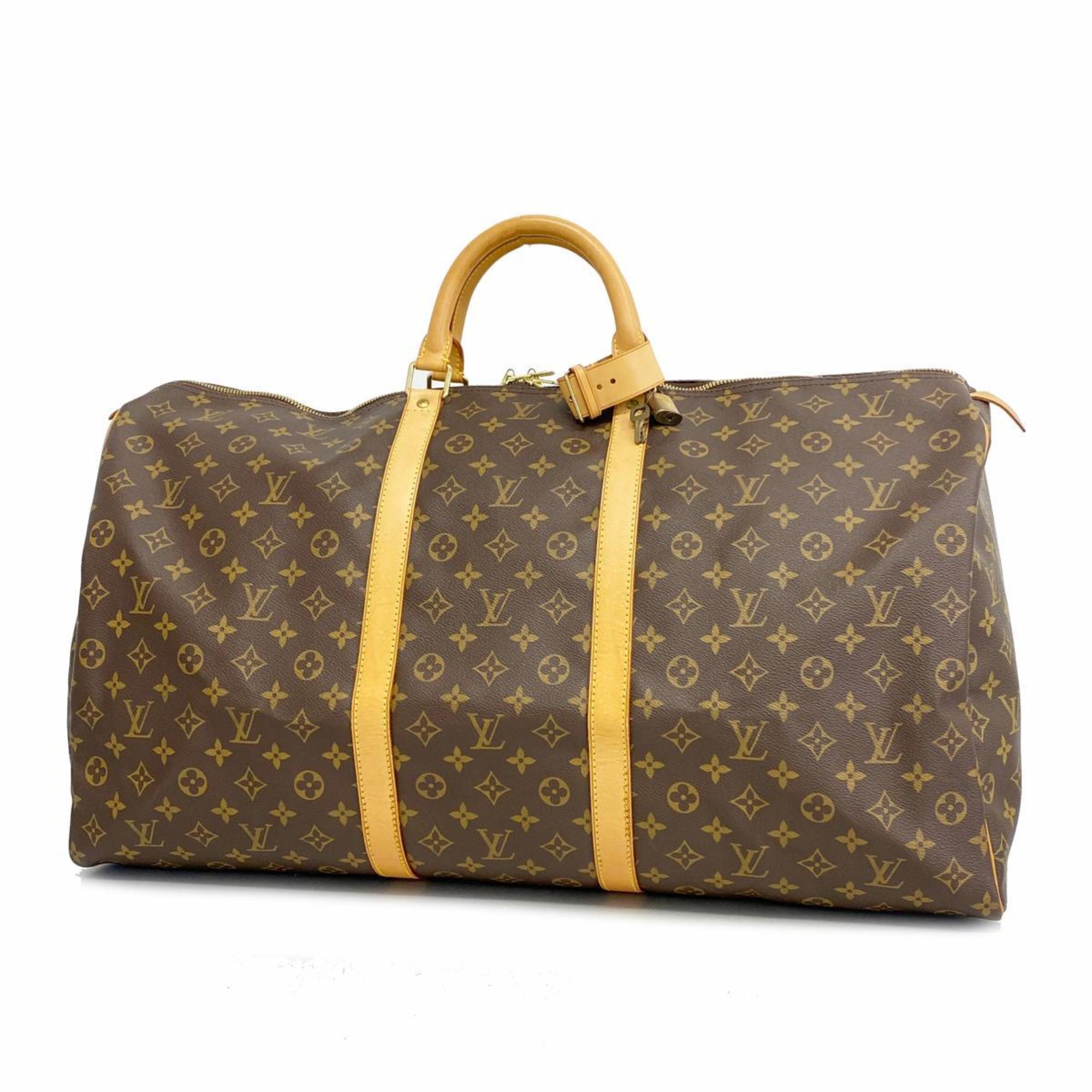 ルイ・ヴィトン(Louis Vuitton) ルイ・ヴィトン ボストンバッグ モノグラム キーポル60 M41422 ブラウンメンズ レディース