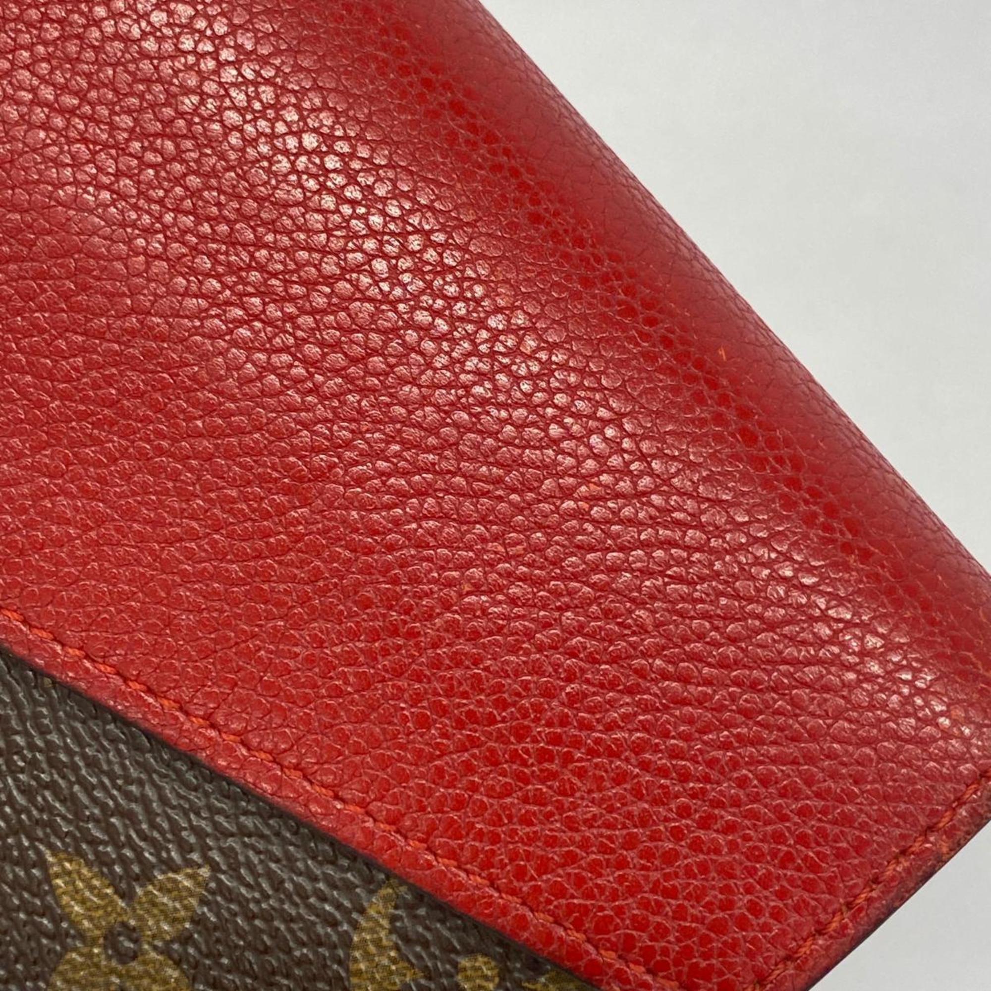 ルイ・ヴィトン(Louis Vuitton) ルイ・ヴィトン 長財布 モノグラム ポルトフォイユパラス M58414 ブラウン スリーズレディース