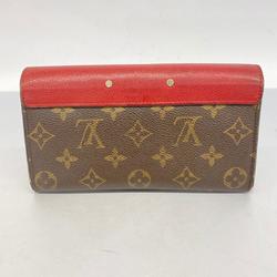 ルイ・ヴィトン(Louis Vuitton) ルイ・ヴィトン 長財布 モノグラム ポルトフォイユパラス M58414 ブラウン スリーズレディース