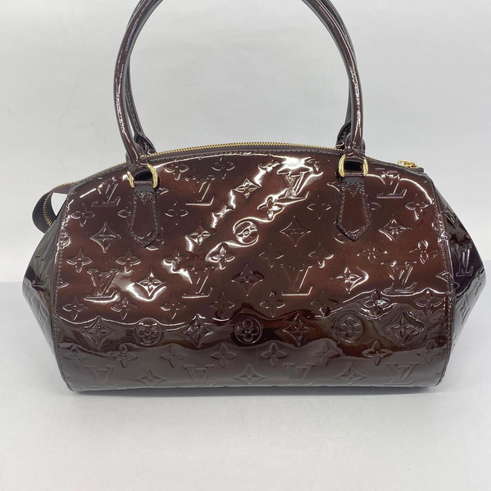 ルイ・ヴィトン(Louis Vuitton) ルイ・ヴィトン ショルダーバッグ ヴェルニ シャーウッドGM M91489 アマラントレディース