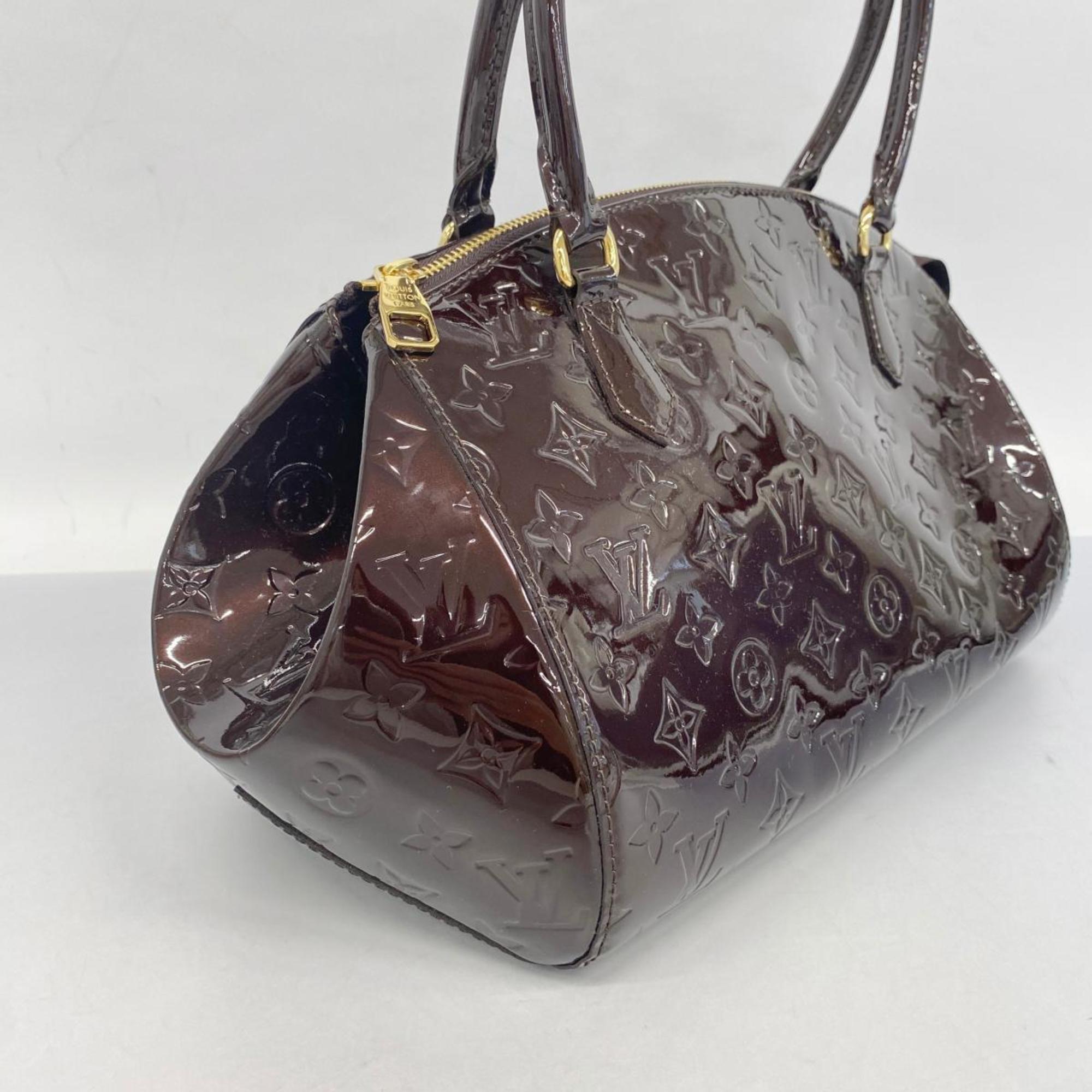 ルイ・ヴィトン(Louis Vuitton) ルイ・ヴィトン ショルダーバッグ ヴェルニ シャーウッドGM M91489 アマラントレディース