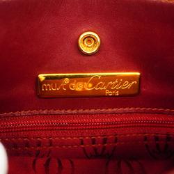 カルティエ(Cartier) カルティエ ショルダーバッグ マスト レザー ボルドー   レディース