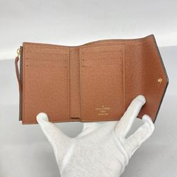 ルイ・ヴィトン(Louis Vuitton) ルイ・ヴィトン 三つ折り財布 モノグラム ポルトフォイユヴィクトリーヌ M62472 ブラウンレディース