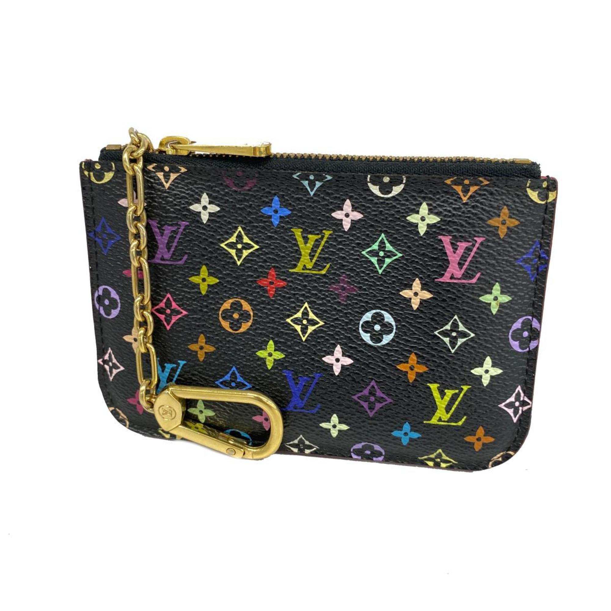 ルイ・ヴィトン(Louis Vuitton) ルイ・ヴィトン 財布・コインケース モノグラム・マルチカラー ポシェットクレ M93735 ノワールレディース