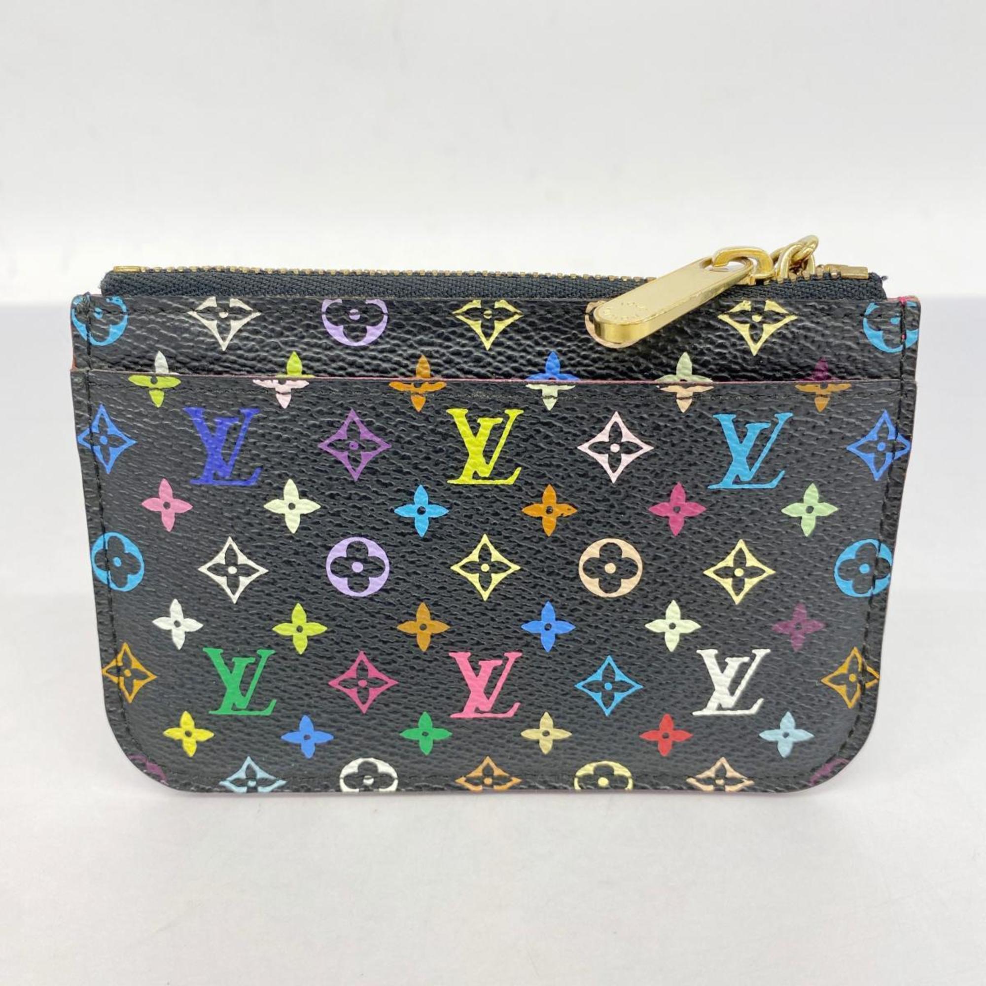 ルイ・ヴィトン(Louis Vuitton) ルイ・ヴィトン 財布・コインケース モノグラム・マルチカラー ポシェットクレ M93735 ノワールレディース