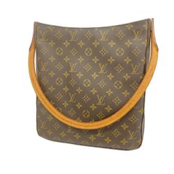 ルイ・ヴィトン(Louis Vuitton) ルイ・ヴィトン ショルダーバッグ モノグラム ルーピングGM M51145 ブラウンレディース