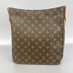 ルイ・ヴィトン(Louis Vuitton) ルイ・ヴィトン ショルダーバッグ モノグラム ルーピングGM M51145 ブラウンレディース