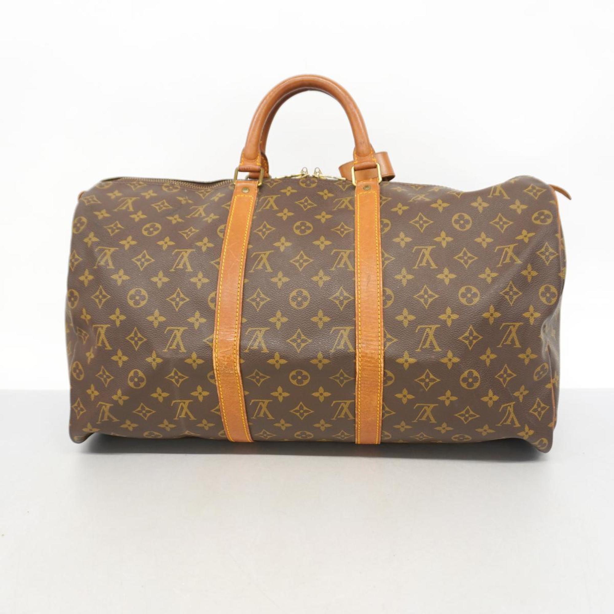 ルイ・ヴィトン(Louis Vuitton) ルイ・ヴィトン ボストンバッグ モノグラム キーポル50 M41426 ブラウンメンズ レディース