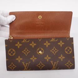 ルイ・ヴィトン(Louis Vuitton) ルイ・ヴィトン 長財布 モノグラム ポシェットポルトモネクレディ M61723 ブラウンレディース