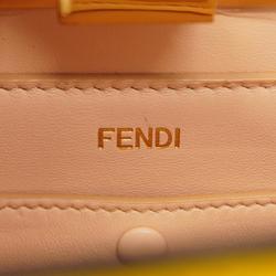 フェンディ(Fendi) フェンディ ハンドバッグ ピーカブー アイシーユー レザー イエロー   レディース