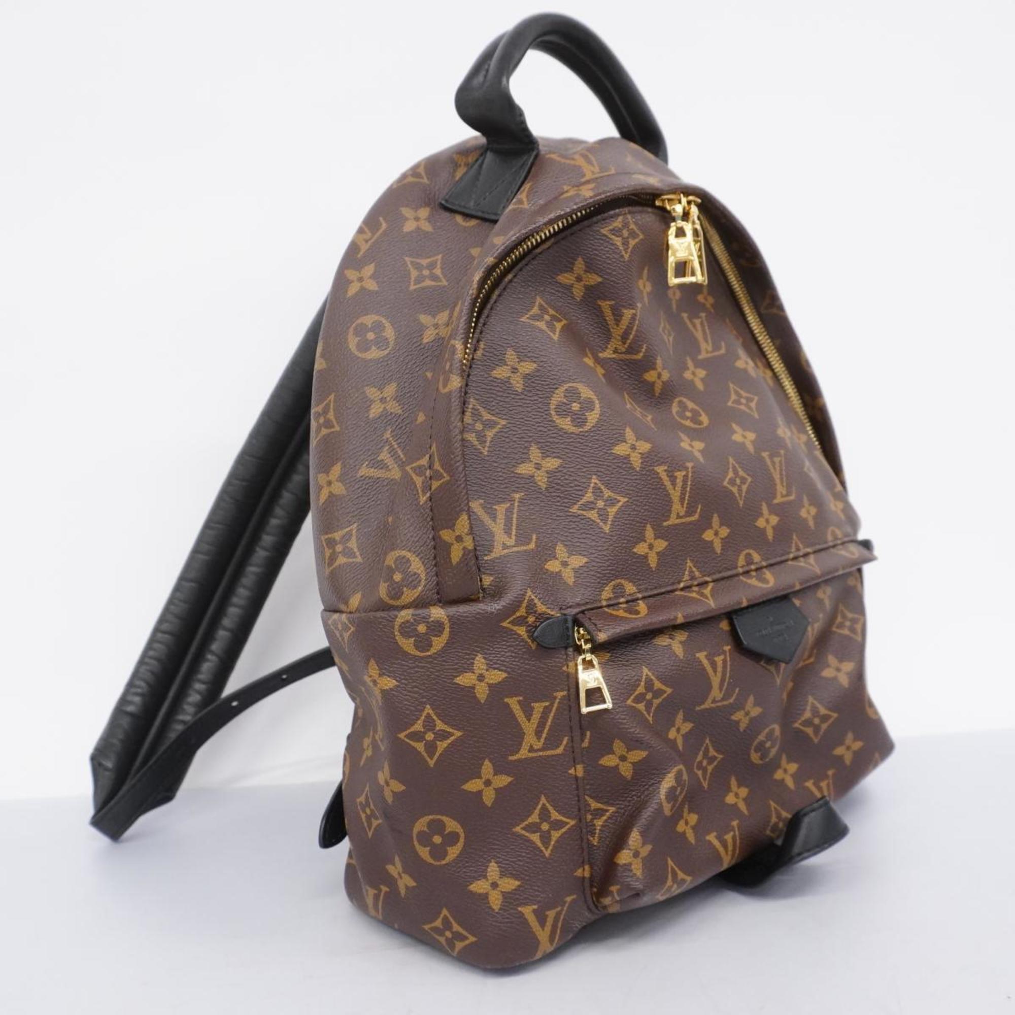 ルイ・ヴィトン(Louis Vuitton) ルイ・ヴィトン リュックサック モノグラム パームスプリングスバックパックMM M44874 ブラウン ブラックメンズ レディース